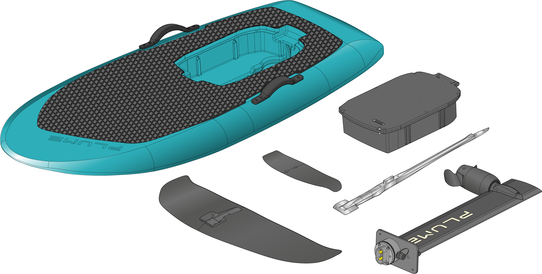 déballage des composants